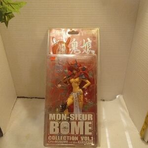Mon-Sieur Bome Collection Vol.1 Oni-Musume Red Action Figure - Kaibodo